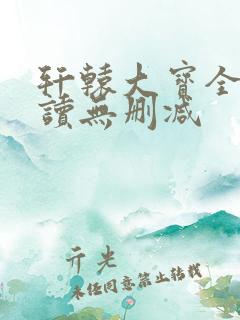 轩辕大宝全文阅读无删减
