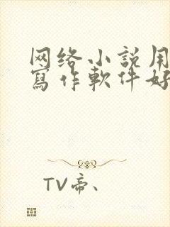 网络小说用什么写作软件好