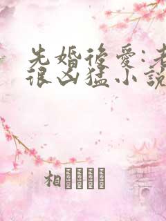 先婚后爱:老公很凶猛小说完整免费