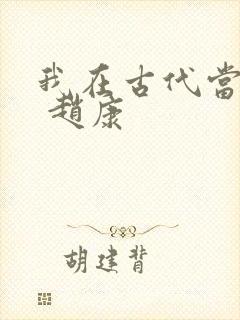 我在古代当王爷 赵康