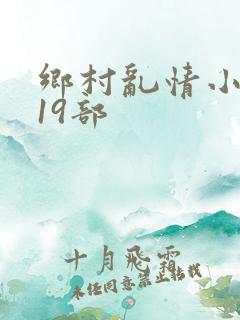 乡村乱情小雷第19部
