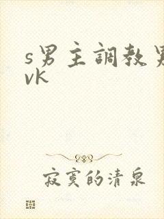 s男主调教男奴vk