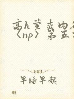 高h荤爽肉欲文〈np〉第五次