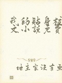我的贴身校花全文小说免费阅读