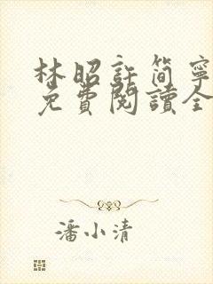 林昭许简宁小说免费阅读全文无弹窗