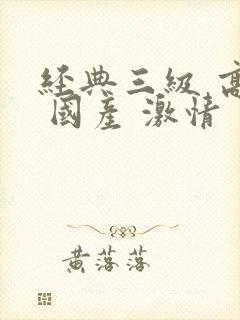 经典三级 高清 国产 激情