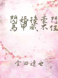 闪婚后豪门老公马甲藏不住2