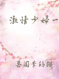 激情少妇一区