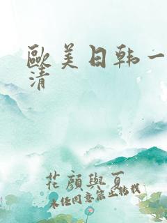 欧美日韩一级高清