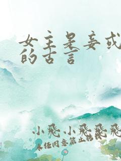 女主是妾或外室的古言