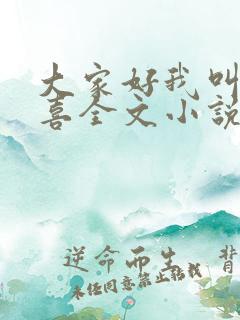 大家好我叫林小喜全文小说