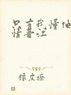 只有我懂他的柔情晋江