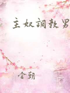 主奴调教男男