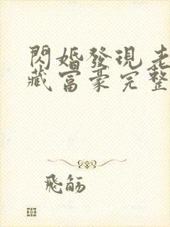 闪婚发现老公隐藏富豪完整版在线观看短剧