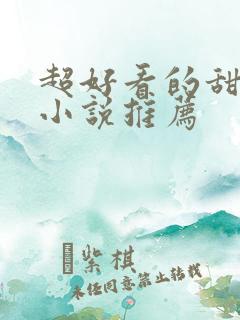 超好看的甜宠文小说推荐