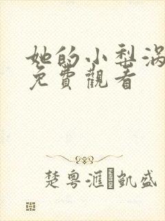 她的小梨涡在线免费观看