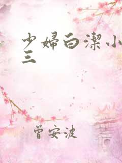 少妇白洁小说陈三