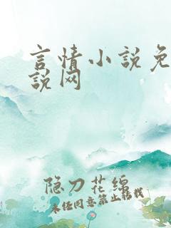 言情小说免费小说网