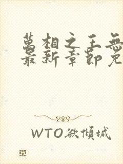 万相之王无弹窗最新章节免费阅读