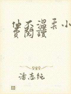 他不温柔小说免费阅读