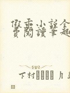 假乖小说全文免费阅读笔趣阁
