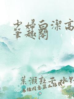 少妇白洁高义传笔趣阁