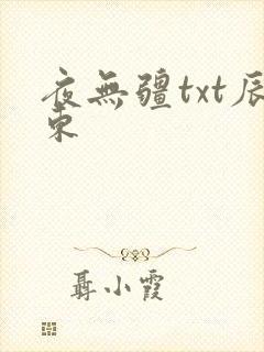 夜无疆txt辰东