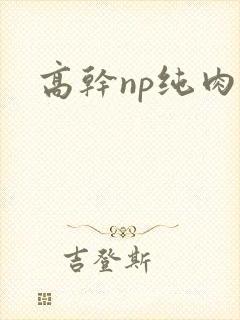 高干np纯肉
