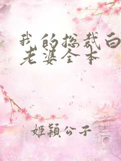 我的总裁白富美老婆全本