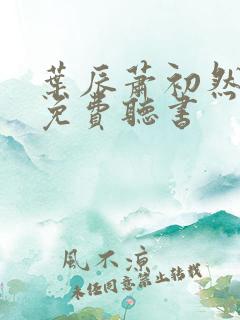 叶辰萧初然全文免费听书