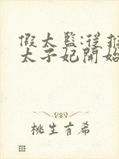 假太监:从推倒太子妃开始小说电子书