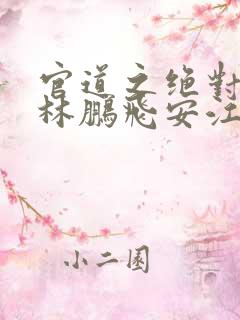 官道之绝对权力林鹏飞安江阅读全文小说