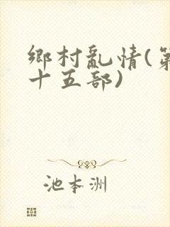 乡村乱情(第二十五部)