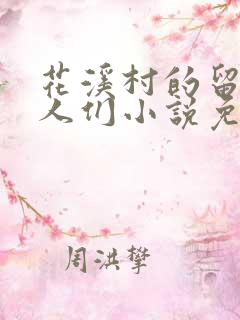 花溪村的留守女人们小说免费阅读