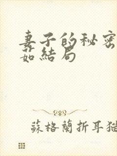妻子的秘密林雅茹结局