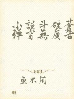 小说斗破苍穹无弹窗无广告