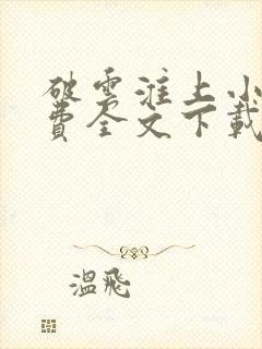 破云淮上小说免费全文下载