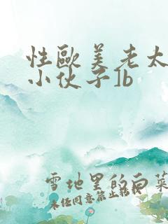 性欧美老太婆和小伙子]b
