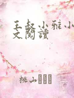 王叔小雅小说全文阅读