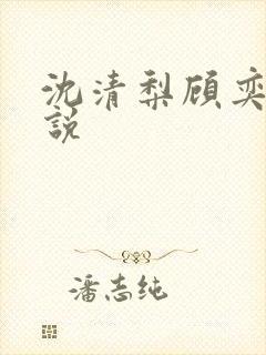 沈清梨顾奕西小说