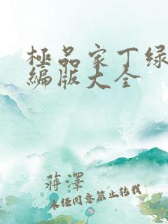 极品家丁绿帽改编版大全