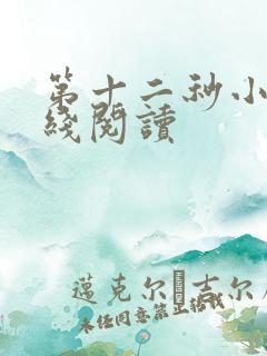 第十二秒小说在线阅读
