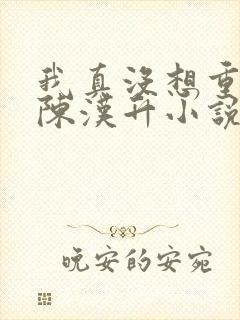 我真没想重生啊陈汉升小说无弹窗