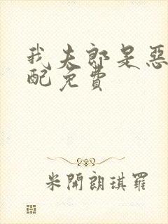 我夫郎是恶毒男配免费
