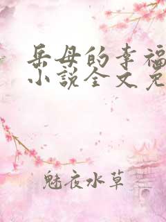 岳母的幸福生活小说全文免费阅读