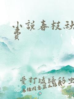 小说春枝秋雨免费