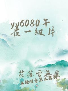 yy6080午夜一级片