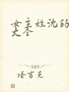 女主姓沈的小说大全