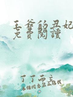 王爷的丑妃全文免费阅读