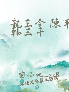 龙王令 陈平 韩三千